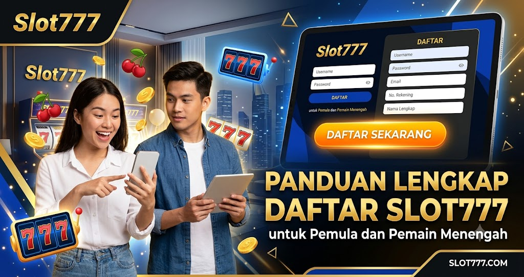 Panduan Lengkap Daftar Slot777 untuk Pemula dan Pemain Menengah